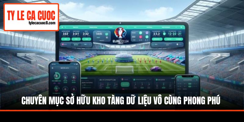 Chuyên mục sở hữu kho tàng dữ liệu vô cùng phong phú