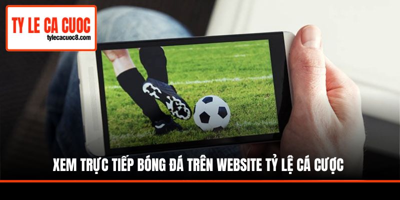 Xem trực tiếp bóng đá trên website Tỷ Lệ Cá Cược