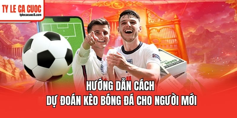 Hướng dẫn cách dự đoán kèo bóng đá cho người mới