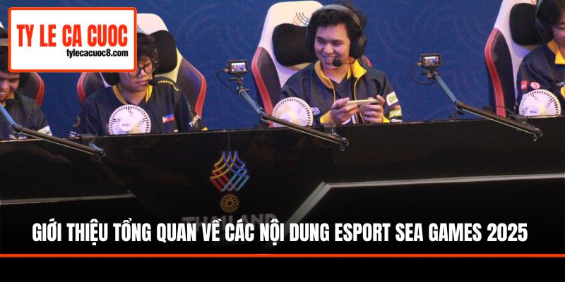 Lịch thi đấu Esports tại Đại hội thể thao Đông Nam Á 2025