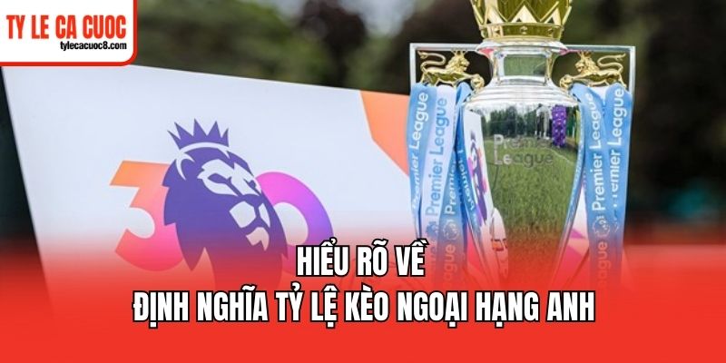 Hiểu rõ về định nghĩa tỷ lệ kèo Ngoại Hạng Anh