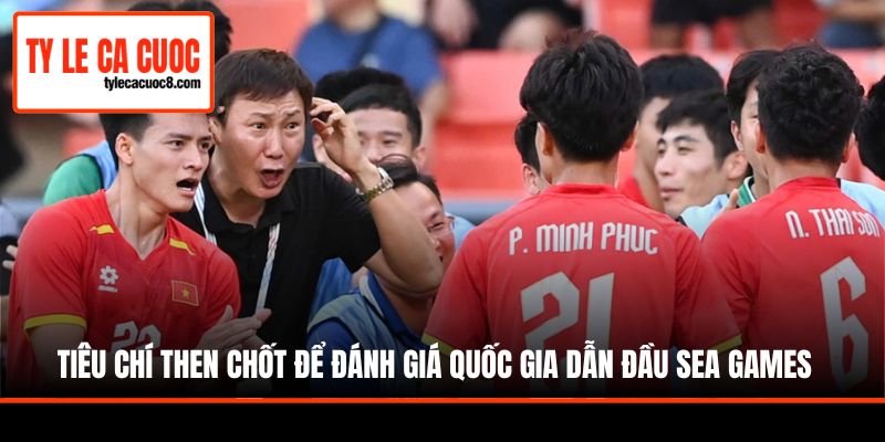 Tiêu chí then chốt để đánh giá quốc gia dẫn đầu Sea Games 