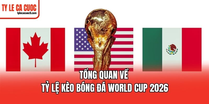 Soi tỷ lệ kèo bóng đá World Cup 2026 cực đỉnh